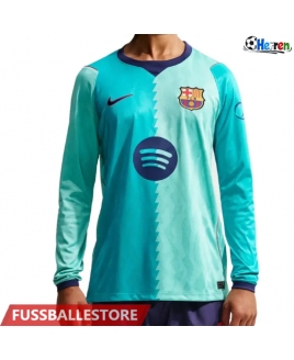 Günstige Barcelona 3rd trikot 2026-27 Langarm